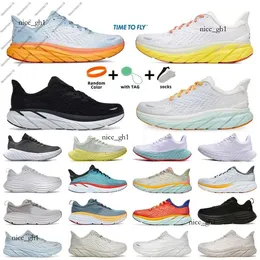 Sneaker clifton Scarpe da corsa Designer Uomini Donne Bondi 8 9 Sneaker One Womens Challenger 7 Antracite Scarpa da trekking da uomo traspirante all'aperto con scatola 386