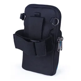 Män kvinnor vattentätt oxford mobiltelefon fodral täcker liten messenger väska krok armband manlig bälte handväska väskor midja förpackning