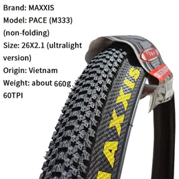 MAXXIS M333 PACE MTB自転車タイヤ26 * 1.95 26 * 27.5 X1.95 27.5x2.1 29 X 2.1 29erマウンテンバイクタイヤスチールワイヤー自転車1PC