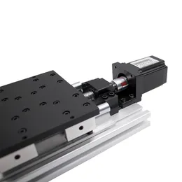 CNC Sliding Table Z axis stage travel length 100-600mm SBR16 linear guides SFU1605 1610 ball screw +Nema23 425ozin stepper motor