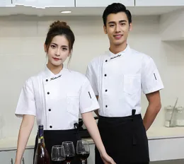 Women Hotel Kitchen Chef Uniform Restaurant Men Chef Jacket Cafe Service Work Wear Fast Food Cooking Clothing Waiter Unfiorm