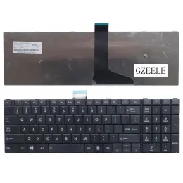 キーボードgzeele gzeele for toshiba Satellite C50D C50A C50A506 C50DA C55 C55T C55D C55A C55DAラップトップキーボードの新しい米国英語キーボード