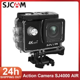 Kamera SJCAM SJ4000 Air Action Camera Motorrad Fahrradfahrradhelm wasserdichte Antishake HD Sportvideo -Actionkameras