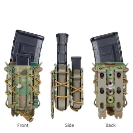 Tactical Molle Magazine Mucke Case 9mm 45ACP 5.56 7,62 винтовка Pistol Mag Bag Double Fast Attach Carier Case Accessories