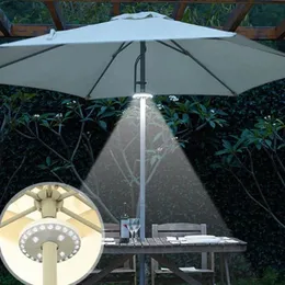 Patio ombrello Light Tenda Camp Light 28 Pole LED LAMPO IL GARDENE INIFERIORE IL GARDENT OUTDOOR 3,7V 5W 200 LUM Umbrello Luce