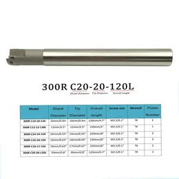 BAP300R high speed steel 1F 2F 3F Right Angle Mill Holder Mounting Indexable Carbide Inserts APMT1135 lathe Cutting Tool