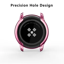 Caixa de proteção à tela macia para Samsung Galaxy Watch ativo SM-R500 TPU TPU TPU TOPA PROTECTOR COMPRETOR Acessórios para o pára-choques da moldura