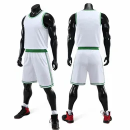 Jersey de basquete adulto Kids Set Menm Men Men Men Basketball Shot Basket Training Colet Double Pocket Short Sports Sports Sports