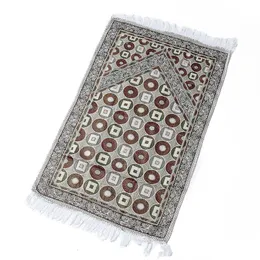 Dropship portatile mat di preghiera musulmano pieghevole tappeto islam musulmano con borsa a tracolla Mubarak Ramadan Kareem Decorazione