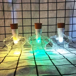 Luci di bottiglia ricaricabili a LED Mini a forma di tappo a forma di maiale chiaro romantico romantico USB a motore a base di sughero bottiglie di vino decorazione per feste natalizie