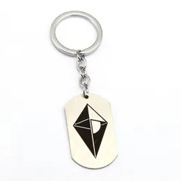 Anahtarlıklar No Man's Sky Keychain Mans Mans Dog Tag Anahtar Yüzük Tutucu Chaveiro Oyun Zinciri Kolye Erkek Hediye Takı YS102183247Z