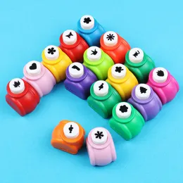 10pcs/Lot Craft Paper Plage Shaper Stamp Scrapbooking Punches Toolty Scrapbook Tools Children DIY Toy Mini Paper Stamp Stamp