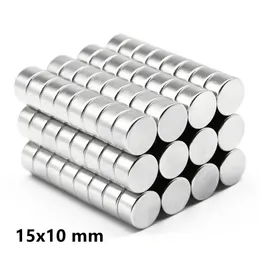 5/10/20/30 st 15x10 mm tjock neodym Stark magneter 15mm*10 mm permanent rundmagnet 15x10 mm kraftfull magnetmagnet 15*10