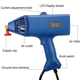 Wtyczka UE 220V TIG MIG US PLIP 110V 5000W Cyfrowa maszyna do spawania ręcznego narzędzia spawalnia