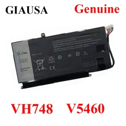 Piller Orijinal VH748 Dell Vostro 5460 5470 5560 14 5480 için Dizüstü Pil İnspiron 14 5439 V5460D1308 V5460D1318 5470D1328