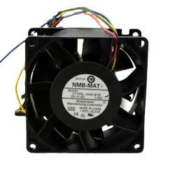 منصات مروحة تبريد وحدة المعالجة المركزية الجديدة لـ NMB 3115RL04WB76 8038 12V 1.6A 8cm AIR LOGE BWM Control Control Fan 80*80*38mm