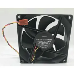 PADS Novo ventilador de cooler da CPU para sunon ee92251s3d020c99 12v 1,26w delll pn: x755m a01 9225 90*90*25mm