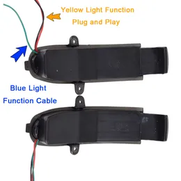 2ピースLED LED Flowing Turn Signal Sequential Side Mirror Indicator Light for Mercedes Benz C Class W211 W203 S203 CL203 2001-2007