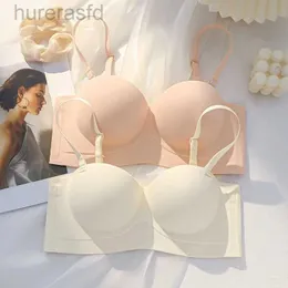 BRAS Brassiere Soutien Gorge Femme Kadınlar İçin Sakinsiz Sütyen Yüksek Kaliteli Kadınlar Straplez Sütyenler Push Up Bralette Sujetador Mujeres 240410