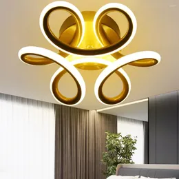 Wall Lamp Nordic 3000k-6000k Mental Easy To Install Floral Shape With Lampshade Mounted For Living Room Bedroom Dining