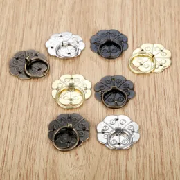 Dreld 5pcs Vintage Drawer Cabinet Desk Door Pull Handtag Knob Antik Zink Alloy Cupboard Kitchen Furniture Handtag Pull Knob 30mm