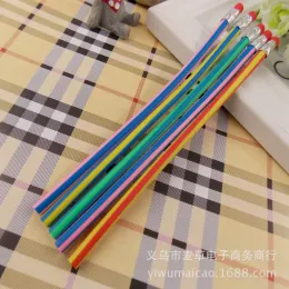 18cm 무지개 색 컬러 접이식 상수 연필 연필 쓰기 일정한 연필 굽힘 참신 제품 창조적 인 마법의 학생 문구