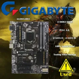 Materie usate Gigabyte GAB85HD3 LGA 1150 DDR3 B85HD3 32GB per i3 i5 i7 i7 22nm CPU Desktop Mother