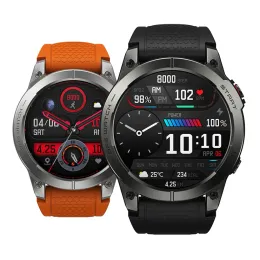 Relógios Zeblaze Stratos 3 GPS Smart Watch HD AMOLED Display Fitness Watch BluetoothCompatible Chamadas de telefone 24H Freqüência cardíaca Monitor de saúde