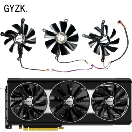 Pads New For XFX Radeon RX5700XT 8GB THICC III Ultra Overseas version Graphics Card Replacement Fan