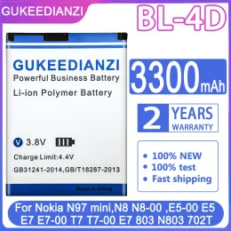 BL-4D BL-5K BL-4B BP-6MT BATTERE PHELLE PELLE MOLLLA BL-4D per Nokia N97 Mini N8-00, E5-00 E5 N81 N82 N85 N86 N87 N76 N75 batterie