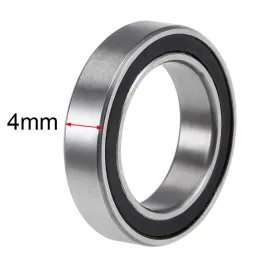 New 10PCS 6701-2RS 12X18X4 mm Miniature Double Rubber Sealed Deep Groove Ball Bearings