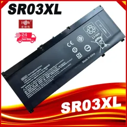 バッテリー52.5Wh SR03XL HP OMEN用ラップトップバッテリー15CX 15DC TPNQ211 Q194 Q193 C133 C134 15CX0096TX 17CB0052TX Pavilion Gaming