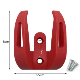 Gancio di gancio anteriore scooter per Xiaomi M365/1S/PRO Accessori scooter Accessori borse Dual Claw Grip Porta di stoccaggio Porta