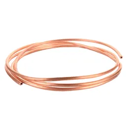 2Meters/LOT 99.9% T2 Soft Copper Tube Outer Dia.3/4/5/6/8MM Metal Hose Air Conditioner Pipe DIY Cooling