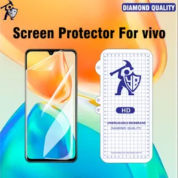 2pcs Hydrogel Film for Vivo X90 X80 X70 X60 X50 Pro Plus HD Screen Protector para Vivo iqoo5 8 9 10 Pro x Nota S12 S15Pro V23 Pro
