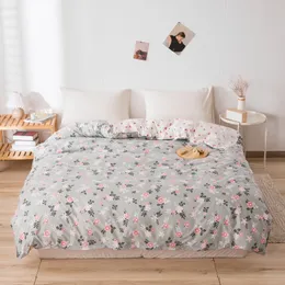 EGW Polysters Fiber Duvet Capa 150*200 Ru Family Bedding Quilt Bag Single Consolador Tampa Geomética Laminamento do Casto do Coração