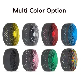 Motsuv Road Bicycle Handlebar Tape Bike Accessories Cycling Soft Pu Eva anti lexcle bare bar tape امتصاص الصدمة