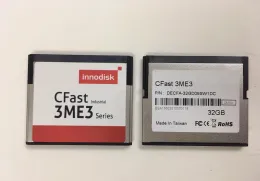 بطاقات Innodisk CF Card 8GB 32GB CFAST 3ME3 SERIES WIDETEMP الصناعية المدمجة فلاش MLC عالي السرعة