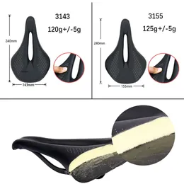 Elitaone Sella per Bici da Strada 240x143mm Mtb Selle i Carbonio Cuscini Morbidi per Cuscino del Sedile 96G