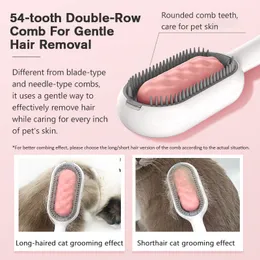 Cat Dog Pet Brush Long Short Hair Remover Brush Combining Consing With Wit Wipe Cleaning Beauty Tools Pet Occisions