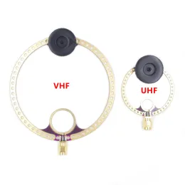 Радио 2PCS / SET DONUT VHF UHF FM MINI LOOP Антенна для HFDY MALAHITEAM DSP DSP2 Радиоприемник