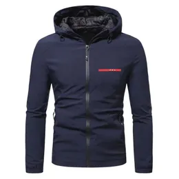 Mode Senior Designer Herrenjacke Europa und Amerika Herren Frühling Herbst Motorrad Reißverschluss Langarmed Hoodies Hochwertiges Mantel