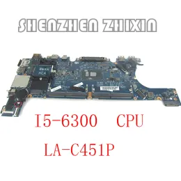 Scheda madre per dell latitudine 7270 e7270 laptop scheda madre AAZ50 lac451p Mainboard con SR2F0 I56300U CN0H7Y7K 0H7Y7K H7Y7K 100% Test OK OK OK