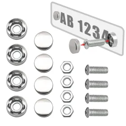 Anti -Diebstahl -Nummernschildschrauben Nummernschild -Sicherheitsschrauben Kit zum Befestigungsrahmen -Kennzeichen Deckungssicherheitsschrauben