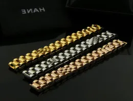 BC Highend 18K Gold Plated President Strap Crown Armband Hiphop Watchband Justerbar hastighetsmätare Armband Bijoux Fine Jewelry4125783