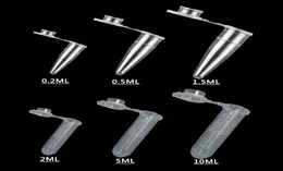 02 05 15 2 5 tubo di plastica da 10 ml fiale prove di prova di micro centrifuga con Cap6960759 SNAP6960759