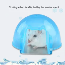 Summer Cool Pet Cage for hamster Squirrel Arch Cooling Down Plastic House Small Animal Cage accessories Bed Play Toys Hot-Sale