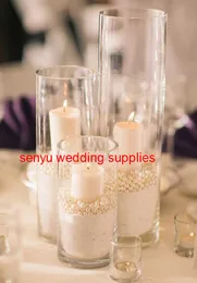 新しい人気のあるCrysyal Vase Candle Holder Wedding Centerpieces、Flower Arfirnal for Flower Arrfixed、Round Clear Acrylic Vase Senyu80