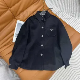 Men's Casual Shirts designer 2023 Autumn New Loose Versatile Inverted Triangle Flip Collar Coat 9M1T