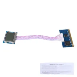 بطاقات PCI Motherboard Diagnostic Tester Analyzer LCD Post Post Card Card لجهاز كمبيوتر محمول لسطح المكتب